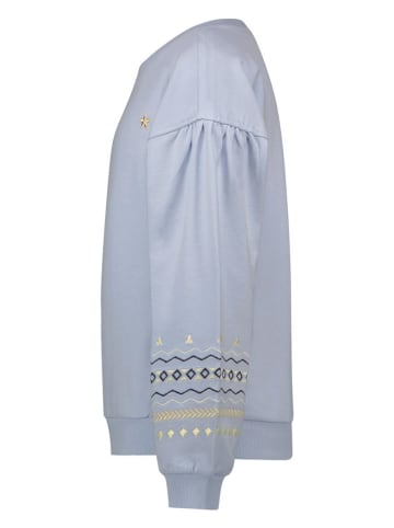 Like Flo Sweatshirt "Donna" in Hellblau