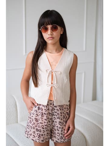 Like Flo Short "Fayette" beige/lichtroze/paars