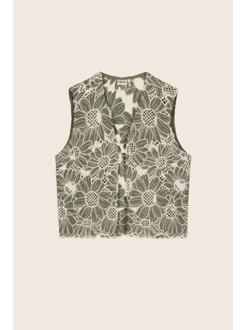 Like Flo Weste "Colette" in Khaki/ Creme