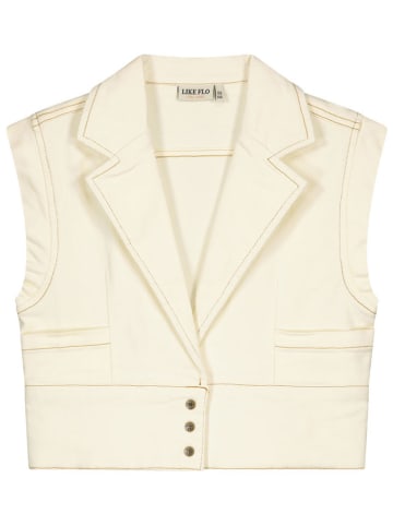 Like Flo Kamizelka dżinsowa "Danique" w kolorze kremowym