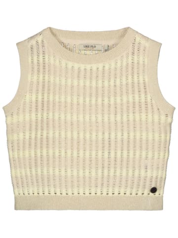 Like Flo Gebreide top "Elora" beige
