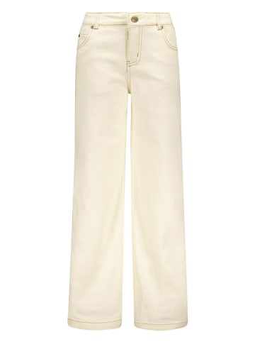 Like Flo Spijkerbroek "Farah" - wide fit - crème