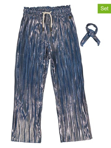 Like Flo 2tlg. Outfit "Fenna Flo" in Dunkelblau/ Silber