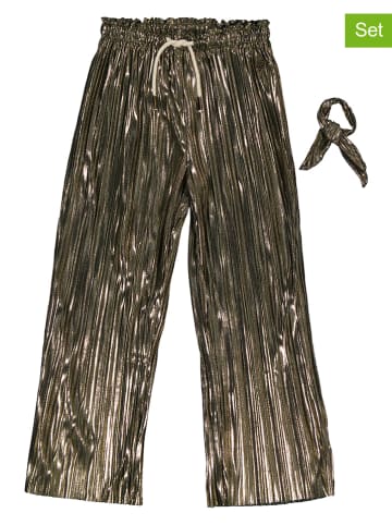 Like Flo 2-częściowy zestaw "Fenna Flo" w kolorze złotym