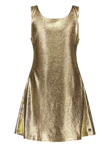 Like Flo Sukienka "Morgan" w kolorze złotym