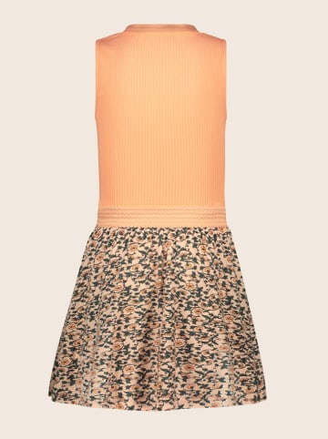 Like Flo Jurk "Moon" oranje/groen