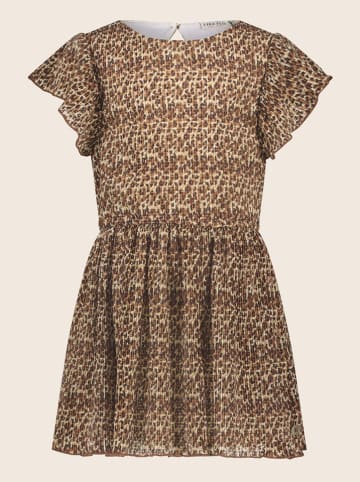 Like Flo Sukienka "Marley" w kolorze jasnobrązowo-brązowym
