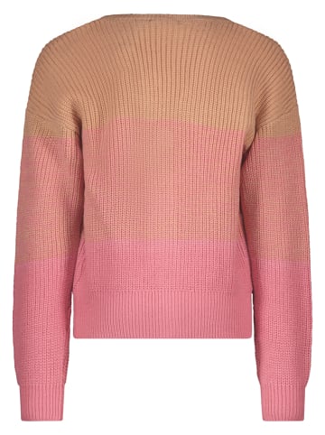 NONO Kardigan w kolorze pomarańczowo-różowym