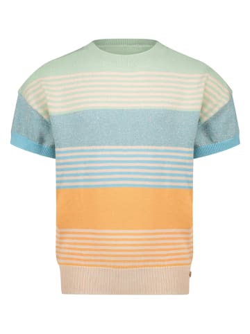 NONO Sweter w kolorze niebiesko-pomarańczowym