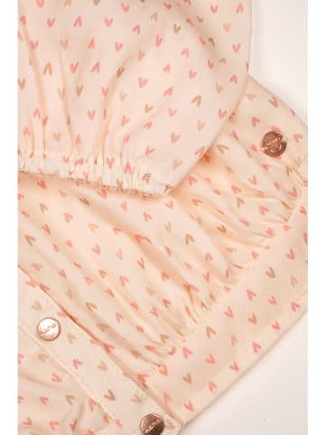 NONO Bluzka "Tomas" w kolorze beżowo-jasnoróżowym