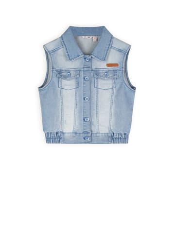 NONO Spijkergilet "Dodhy" lichtblauw