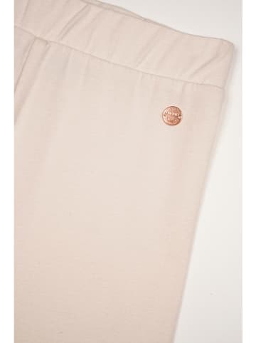 NONO Legginsy "Sole" w kolorze kremowym