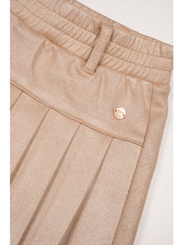 NONO Short "Sella" beige/goudkleurig