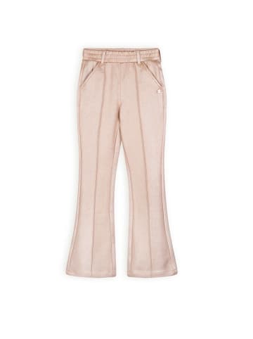 NONO Flare jeggings "Soy" beige/goudkleurig