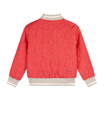 NONO Wende-Blouson "Dotty" in Rot/ Beige/ Silber