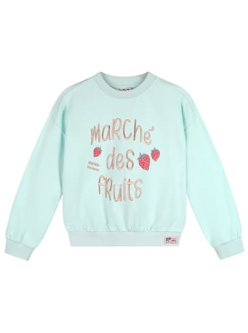 No-No Sweatshirt "Konono" in Türkis