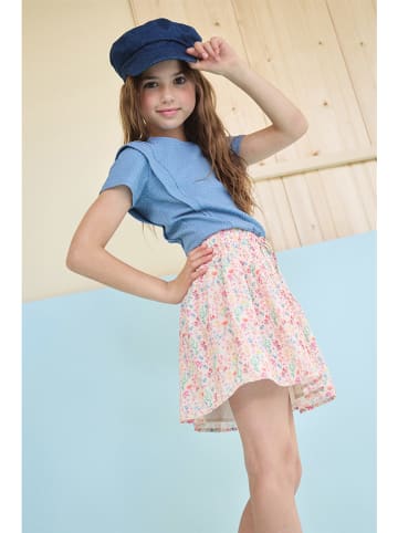 No-No Kleid "Mardi" in Blau/ Rosa