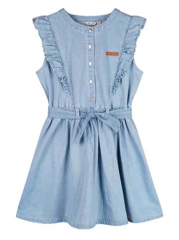 No-No Sukienka dżinsowa "Masa w kolorze błękitnym