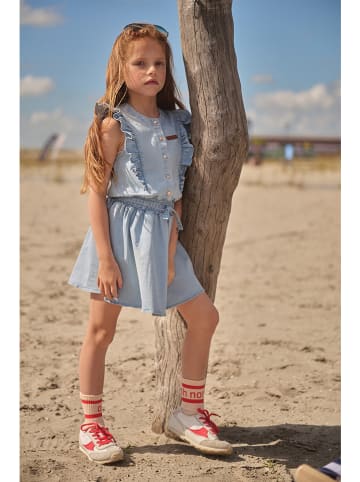 No-No Sukienka dżinsowa "Masa w kolorze błękitnym