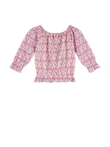 NONO Blouse "Tiny" crème/lichtroze