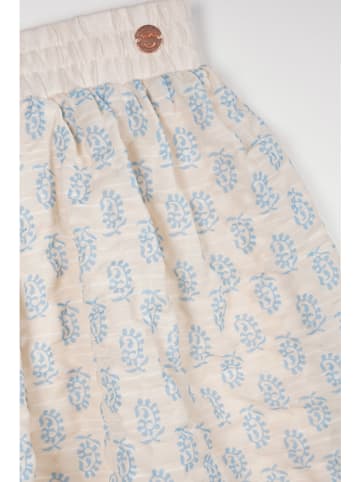 NONO Rock "Norma" in Creme/ Hellblau/ Rosa