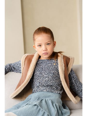 Like Flo Wende-Weste in Beige/ Hellbraun