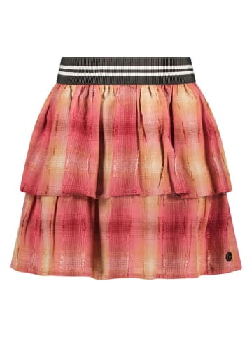 Like Flo Spódnica w kolorze różowo-pomarańczowym