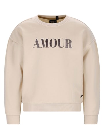 Like Flo Bluza w kolorze beżowym