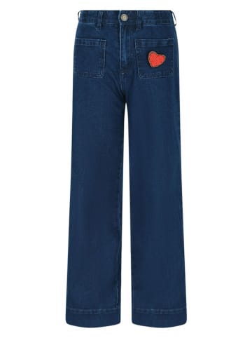 Like Flo Spijkerbroek - comfort fit - donkerblauw