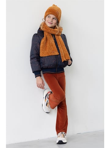 NONO Wendejacke "NoNo Bomby" in Dunkelblau/ Hellbraun