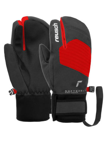Reusch Ski-/ Snowboardfäustlinge "Simon R-TEX® XT" in Anthrazit/ Rot