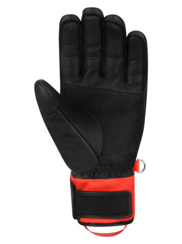 Reusch Rękawiczki funkcyjne "Worldcup Warrior GS" w kolorze pomarańczowo-czarnym