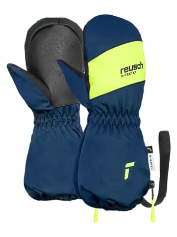 Reusch Ski-/ Snowboardfäustlinge "Cliff R-TEX® XT" in Dunkelblau/ Gelb