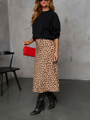 LA Angels Spódnica w kolorze jasnobrązowo-czarnym