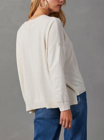 Milan Kiss Pullover in Creme