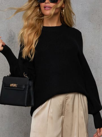 Milan Kiss Sweter w kolorze czarnym