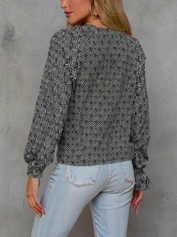 Milan Kiss Blouse zwart/wit