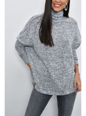 Milan Kiss Pullover in Grau