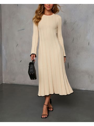 Milan Kiss Strickkleid in Beige