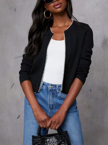 Milan Kiss Cardigan in Schwarz