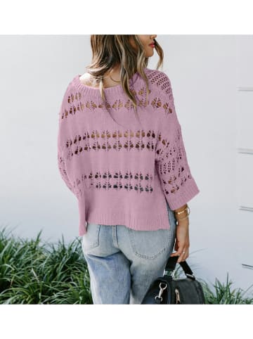 Milan Kiss Pullover in Rosa