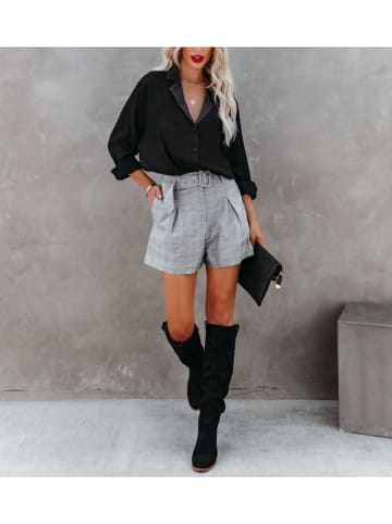 Milan Kiss Bluse in Schwarz