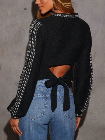 Milan Kiss Pullover in Schwarz