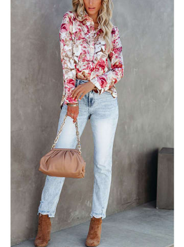 Milan Kiss Blouse beige/roze