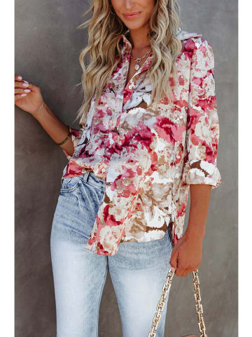 Milan Kiss Blouse beige/roze