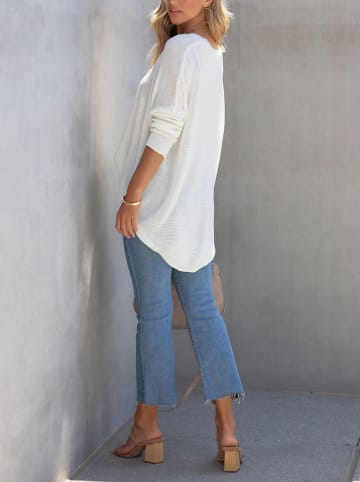 Milan Kiss Pullover in Weiß