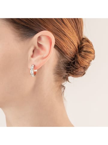 COEUR DE LION Kolczyki-półkreole z kryształami