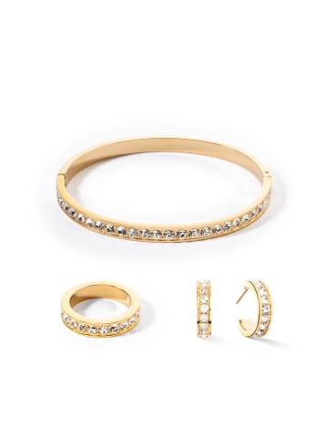 COEUR DE LION Gecoate armband met kristallen