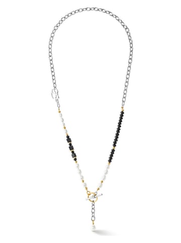 COEUR DE LION Halskette mit Schmuckelementen - (L)45 cm