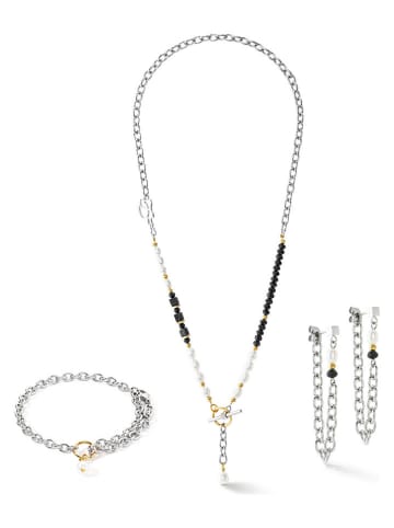 COEUR DE LION Oorstekers met parels